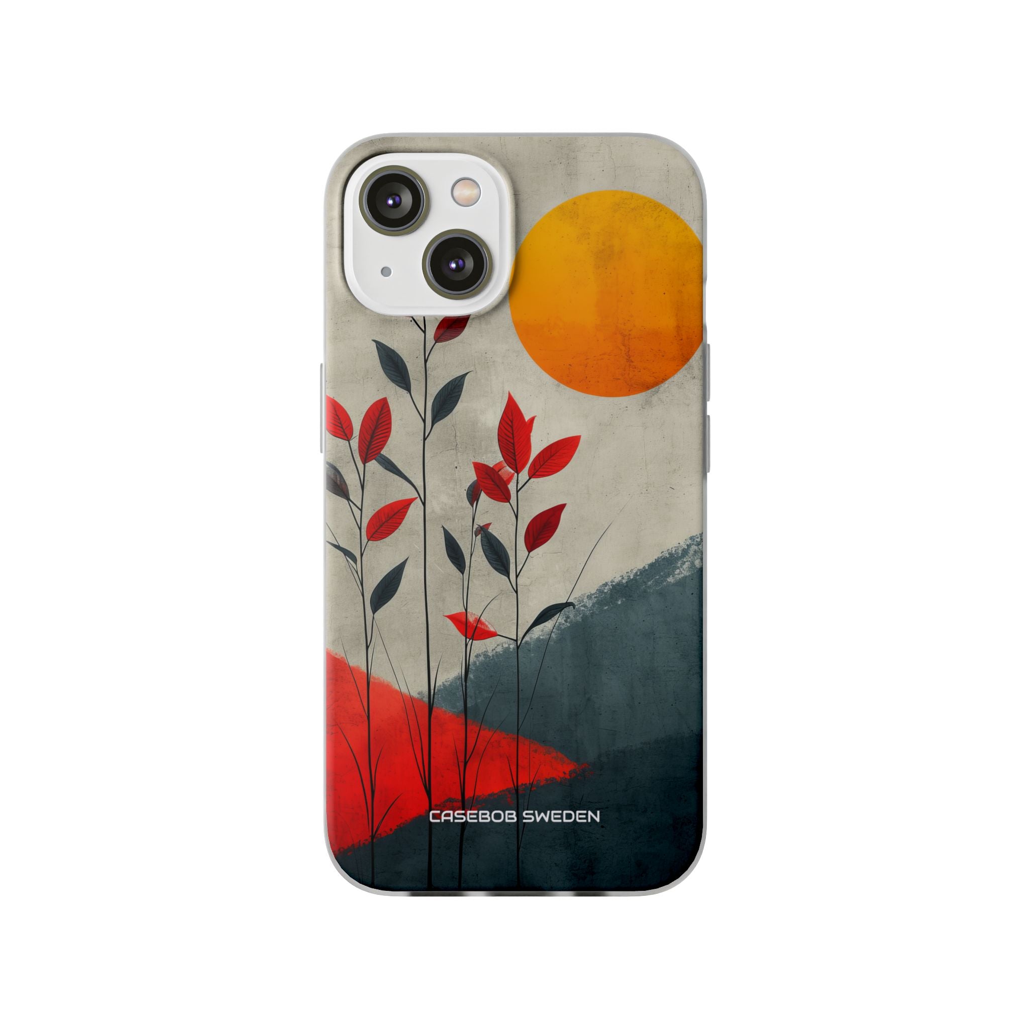 Gray Sunscape - Flexi iPhone 14 Phone Case