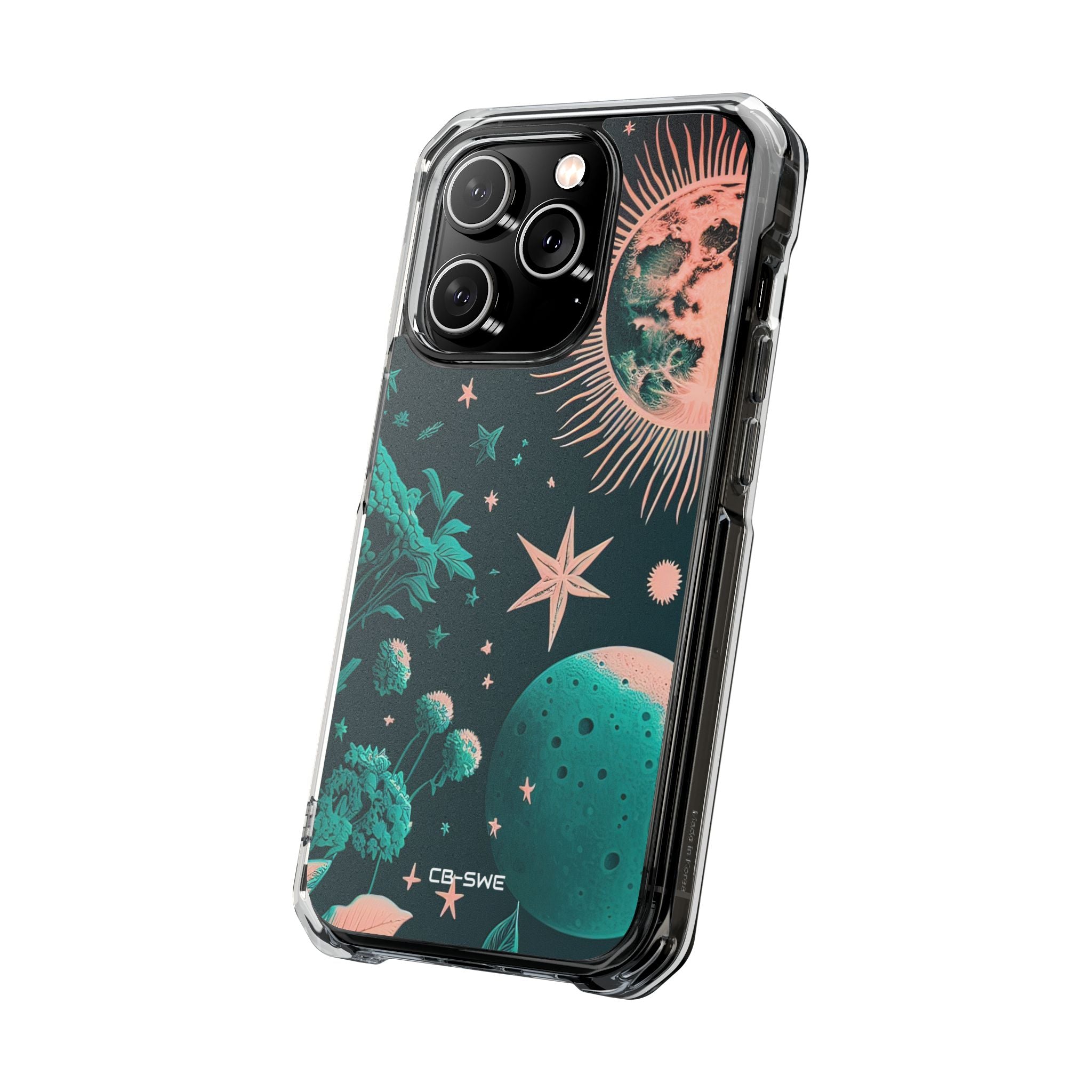 Celestial Botanical Night iPhone Case - Impact