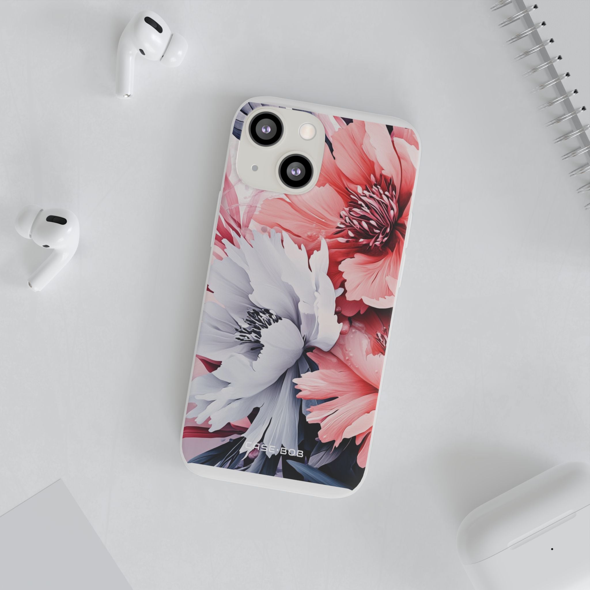 Coral Bloom iPhone 13 mini Case - Soft