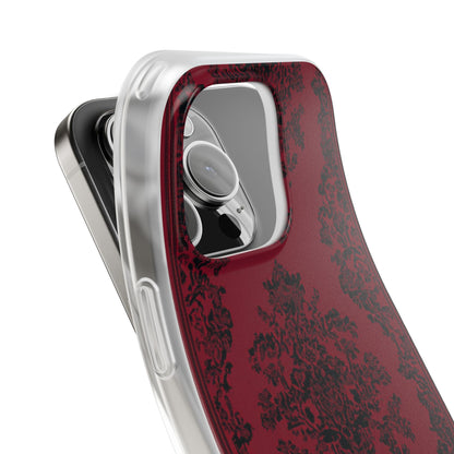 Gothic Crimson Elegance iPhone 16 - Flexi Phone Case