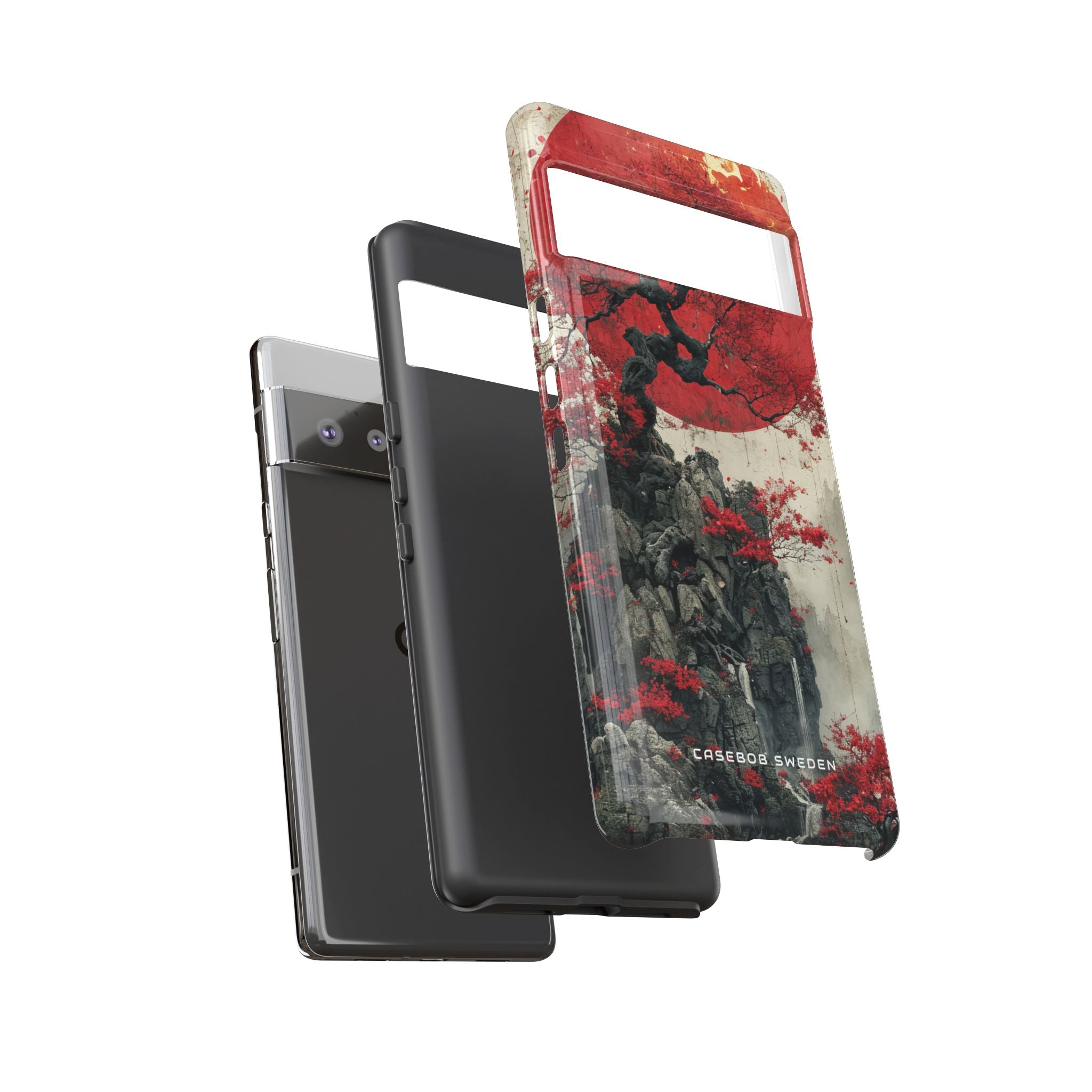 Zen Serenity in Red Harmony Google Pixel 6 - Tough Phone Case