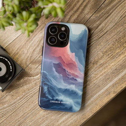 Mountain Wave Serenity - Tough iPhone 16 Phone Case