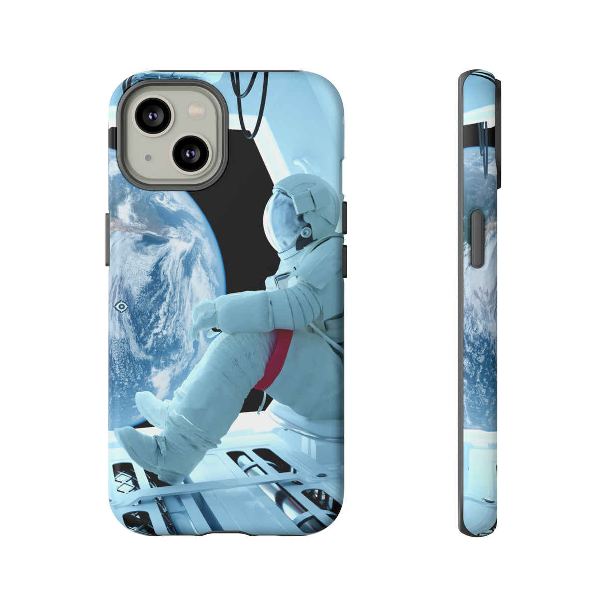 Astronaut inside Shuttle - Protective Phone Case