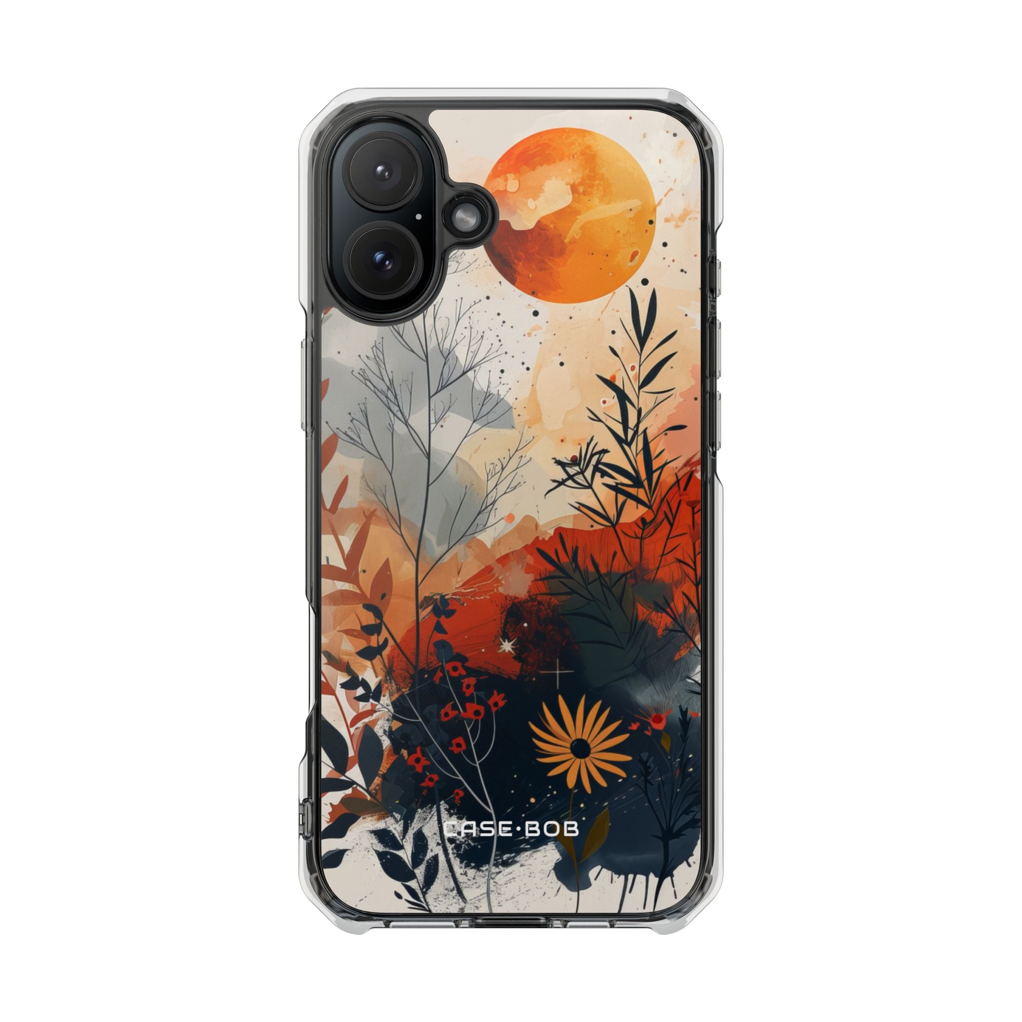 Orange Solstice iPhone 16 Plus Case - Impact