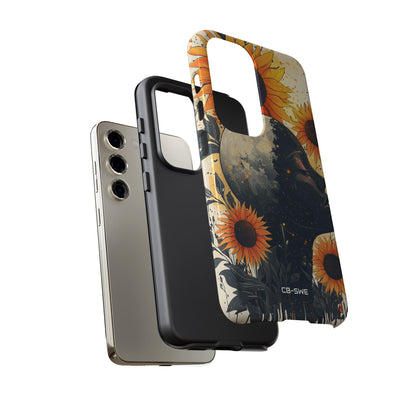 Sunflower Embraces Moon - Samsung Case