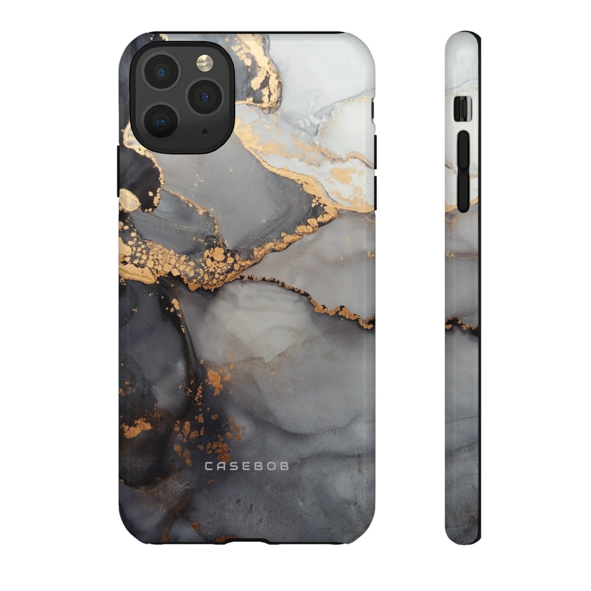 Grey Marble - Protective Phone Case