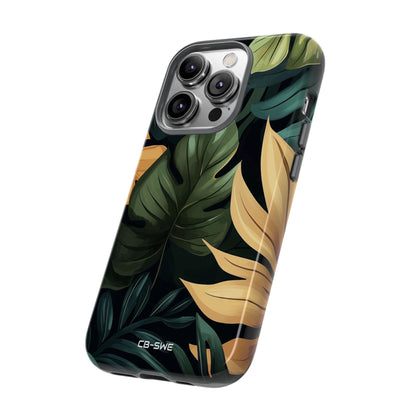Tropical Leaves Dance - iPhone Case
