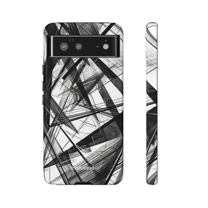 Monochrome Chaos - Phone Case for Google Pixel