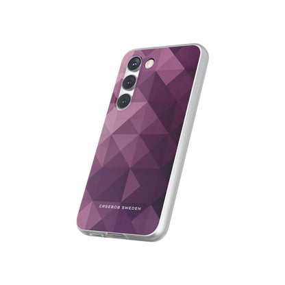 Gradient Purple Mosaic Samsung S23 - Flexi Phone Case