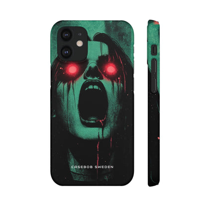 Haunting Glow of Gothic Eyes iPhone 12 - Slim Phone Case