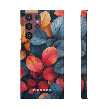 Vibrant Nature Leaves - Slim Samsung S22 Phone Case