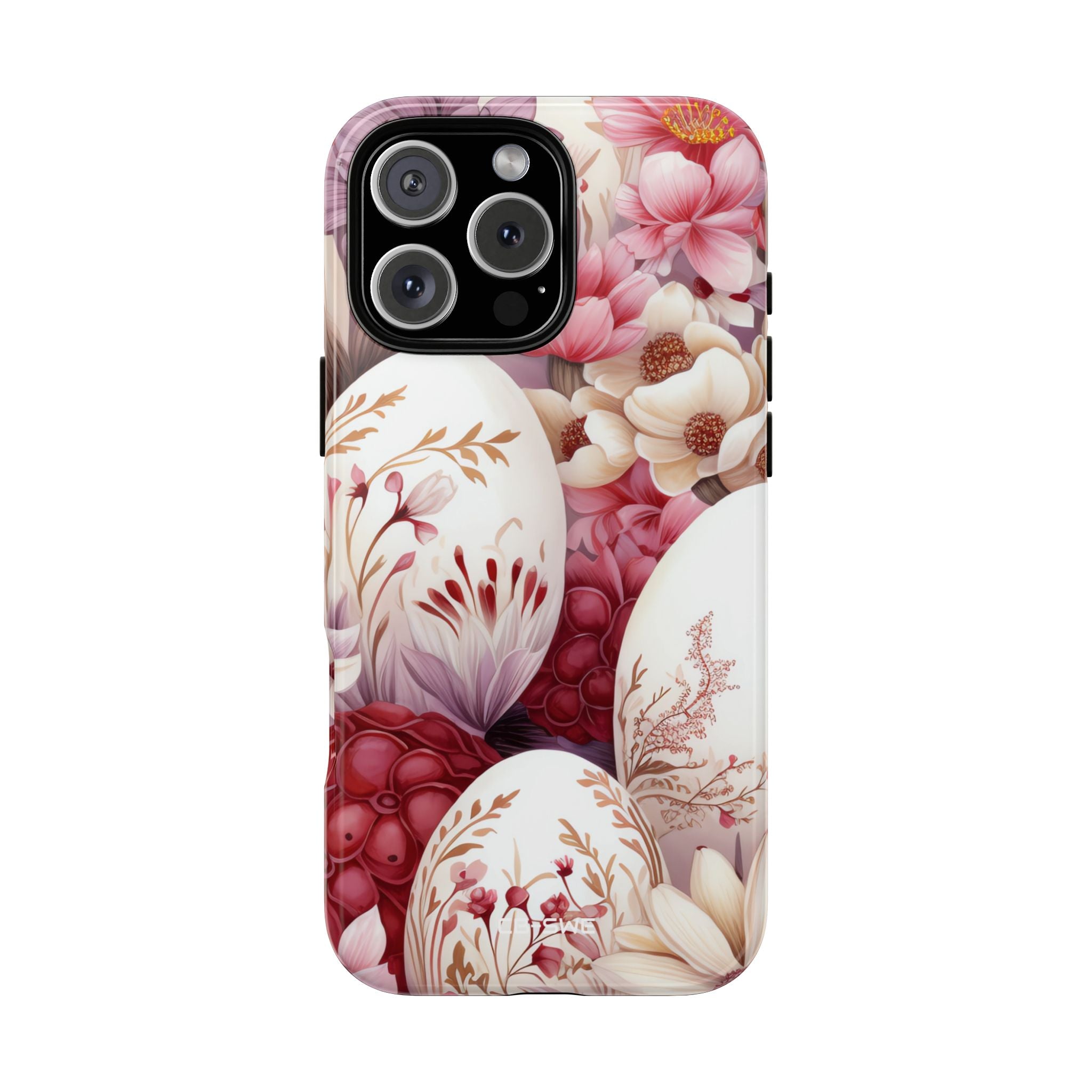 Floral Eggs Bloom - iPhone Case
