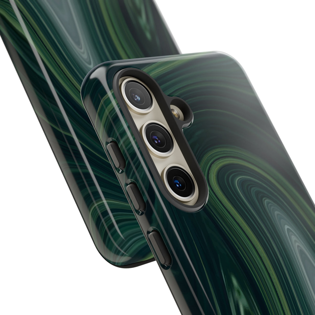 Green Marble - Protective Phone Case