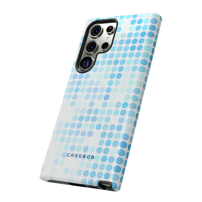 Blue Pixels - Protective Phone Case