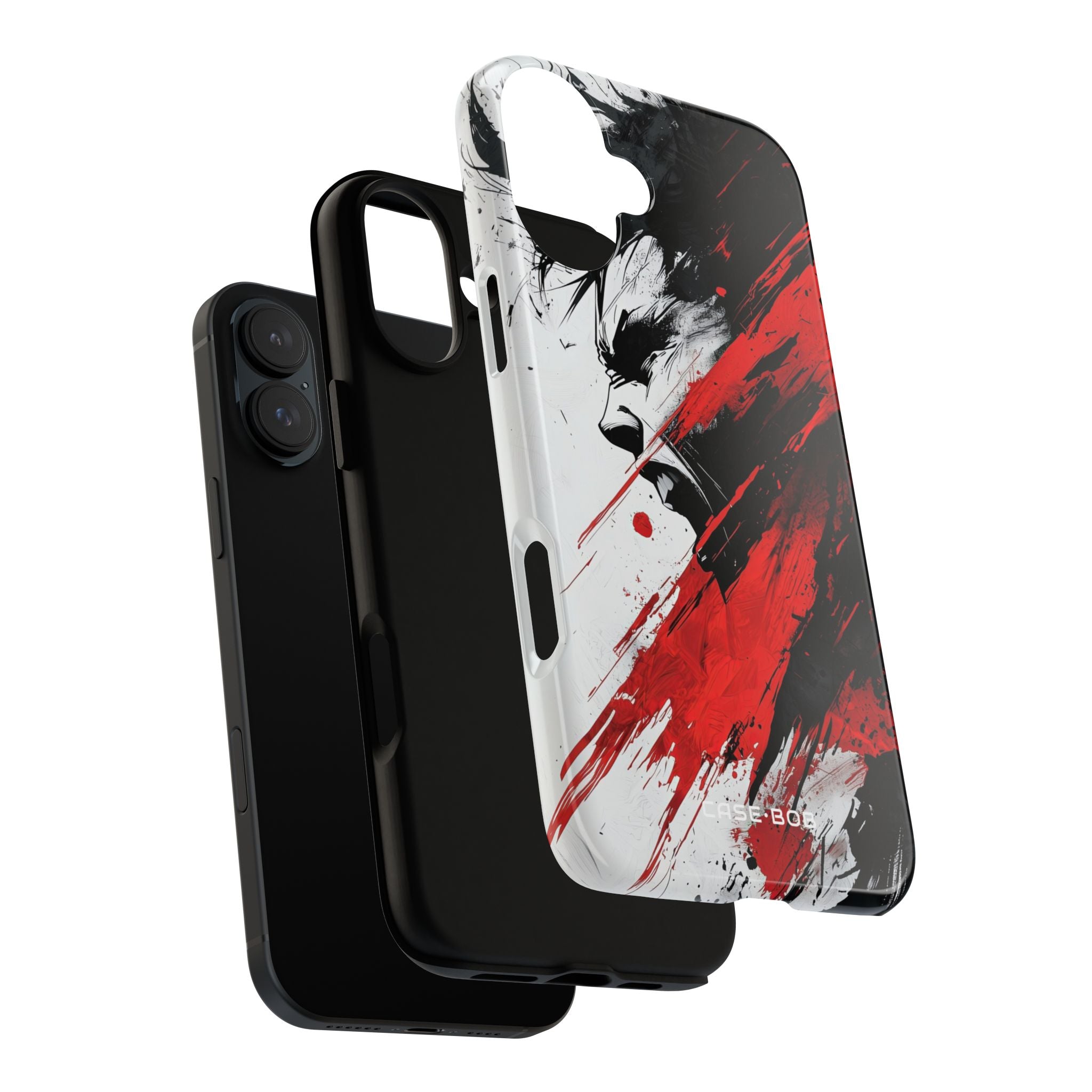Shouting Profile Crimson iPhone 16 Plus Case - Tough