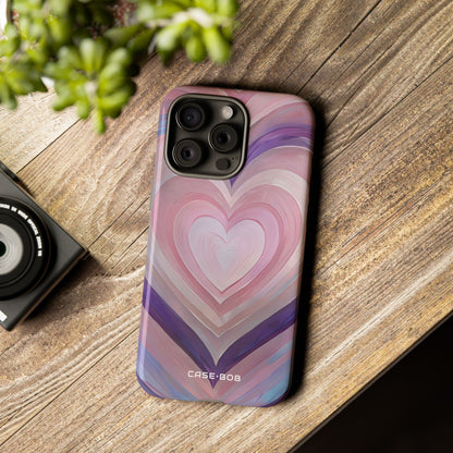 Radiant Heartbrush iPhone 15 Pro Max Case - Tough