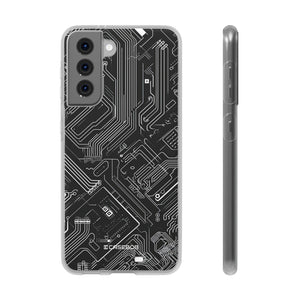 Cyber ​​Circuitry Art | Flexible Handyhülle für Samsung Galaxy