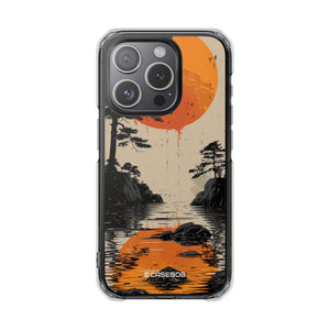 Sunkissed Serenity - Phone Case for iPhone (Clear Impact - Magnetic)