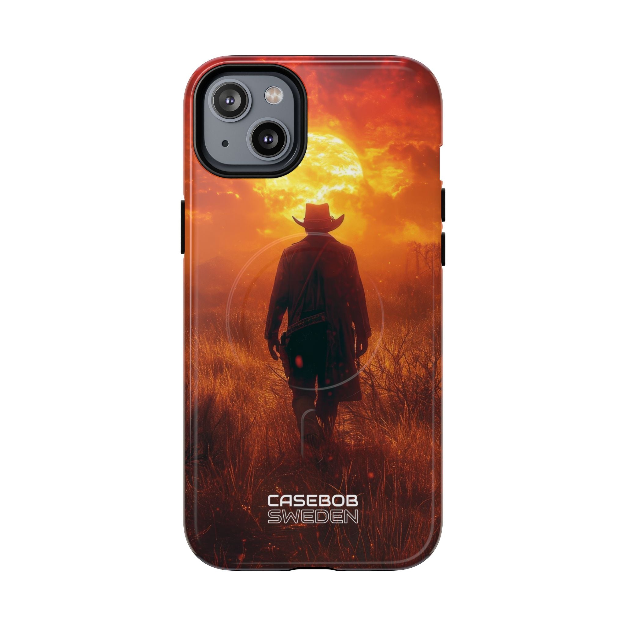 Fiery Sunset Cowboy iPhone 14 - Tough+