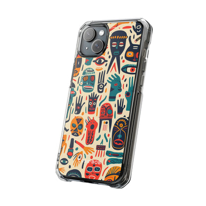 Vivid Faces iPhone 15 Plus Case - Impact