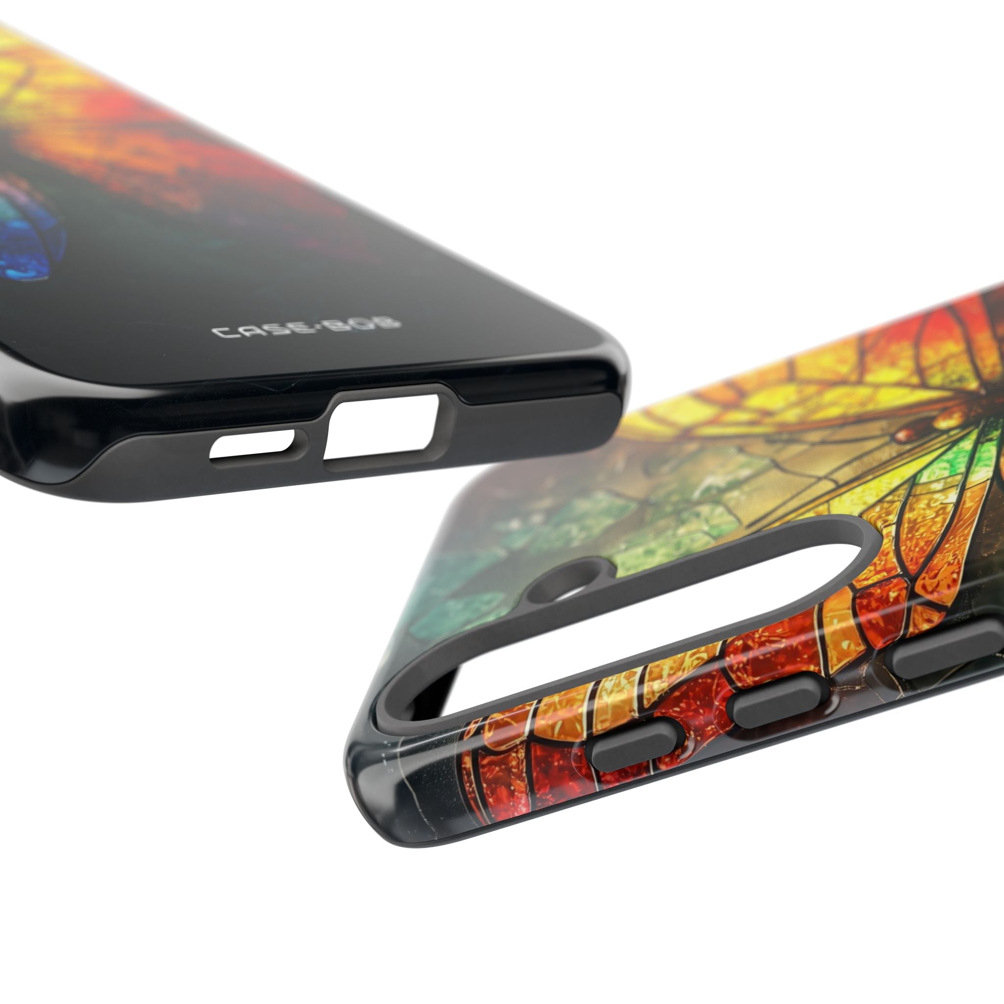 Stained Glass Butterfly Samsung S25 Plus Case - Tough