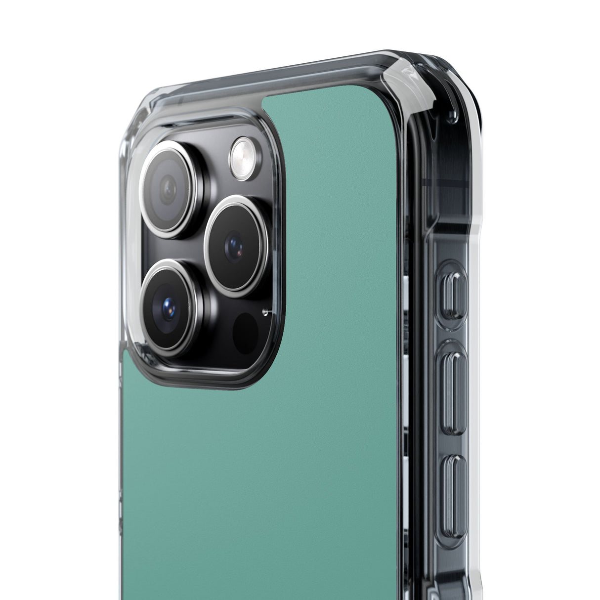 Green Sheen | Phone Case for iPhone (Clear Impact Case - Magnetic)