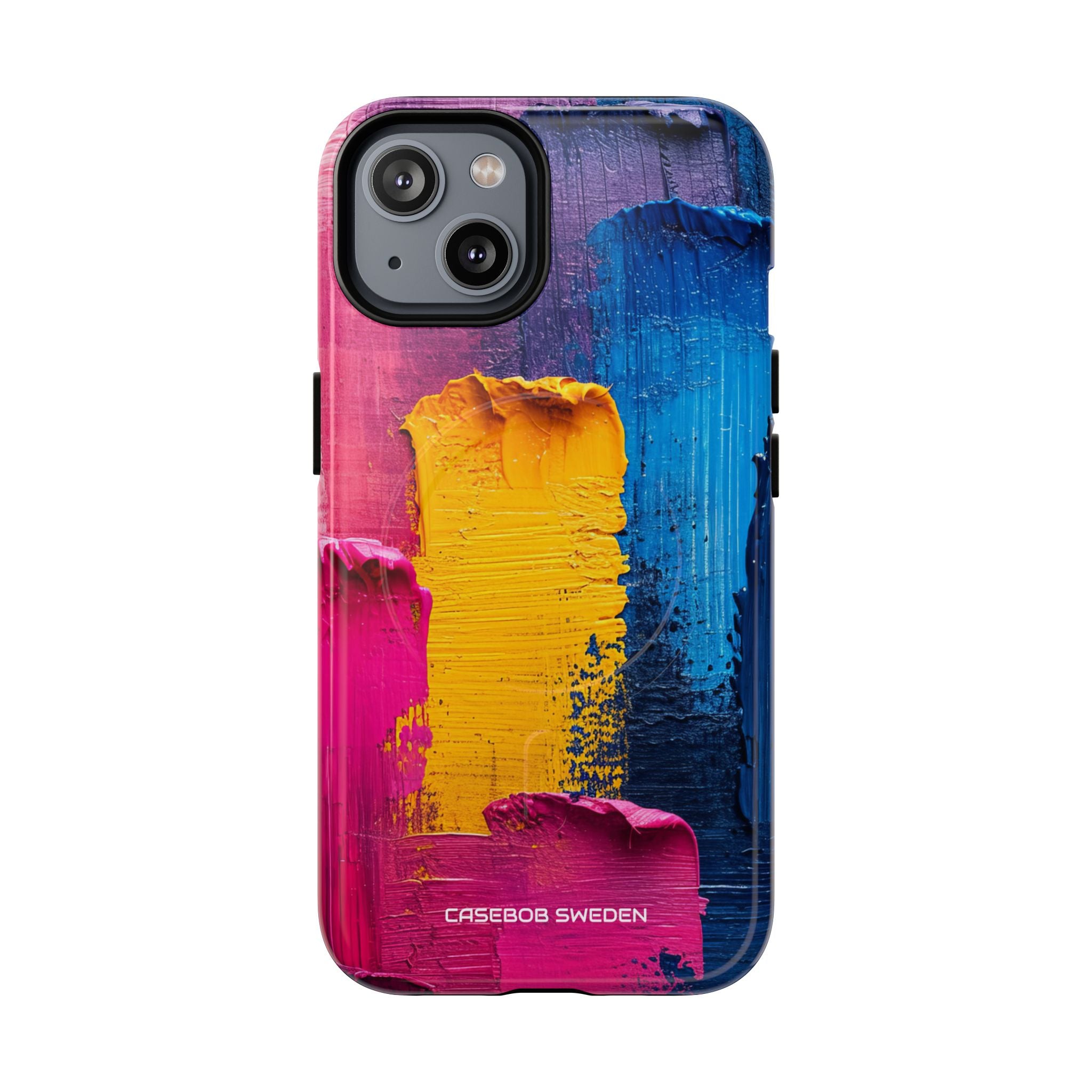 Bold Abstract Texture - Tough + MagSafe® iPhone 14 Phone Case