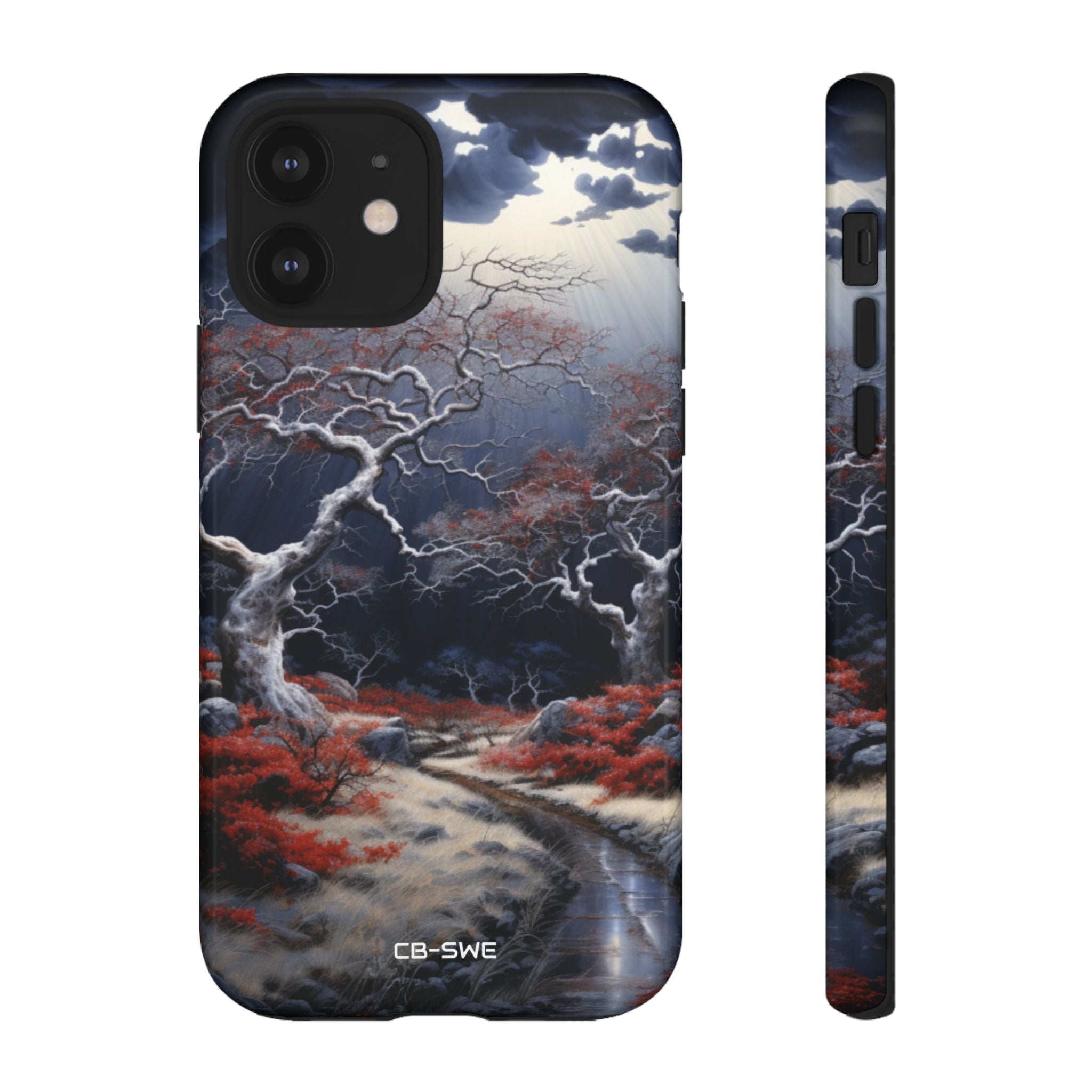 Sunlit Gnarled Forest - iPhone Case