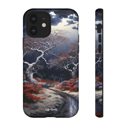 Sunlit Gnarled Forest - iPhone Case