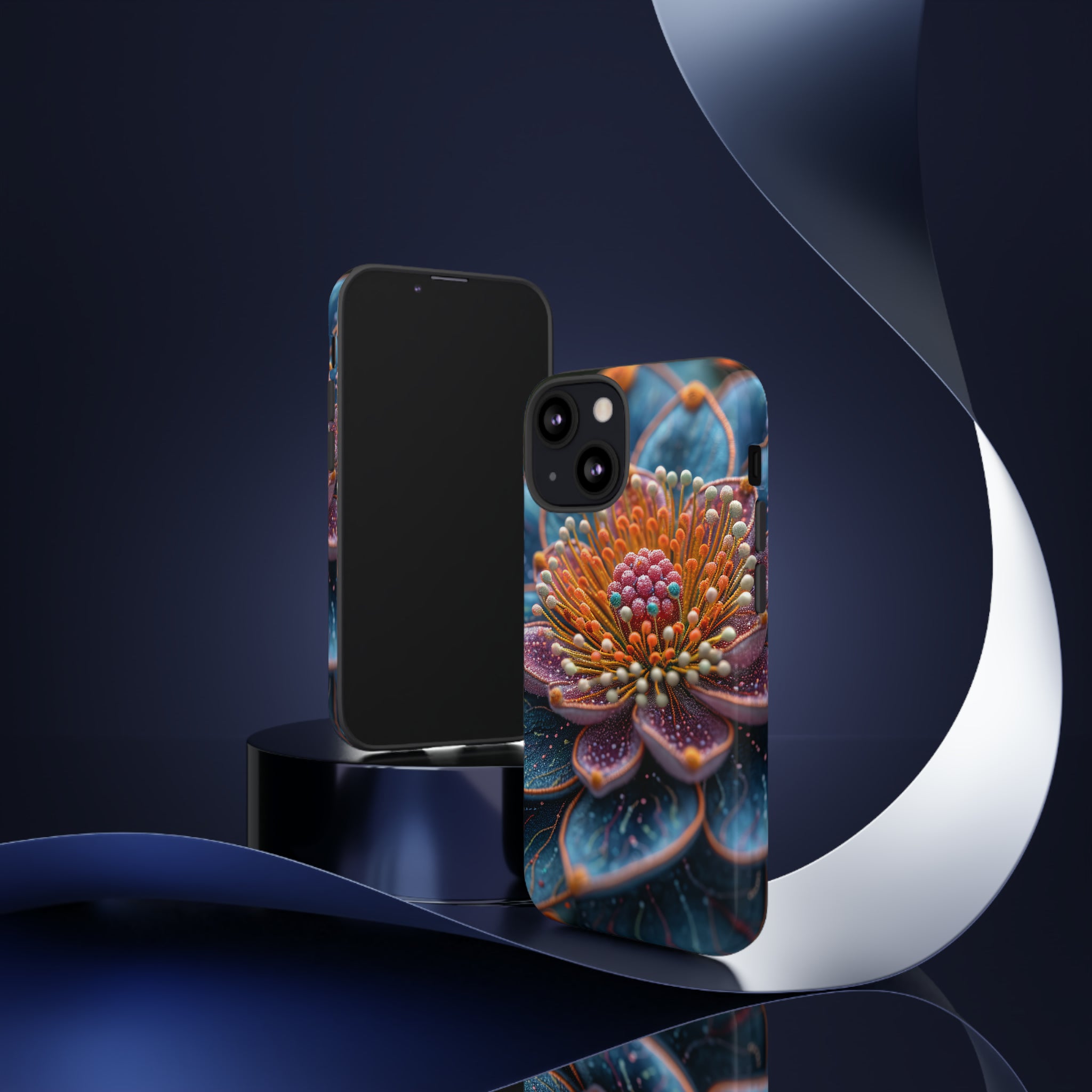 Piston Flower Mandala Calm - Protective Phone Case