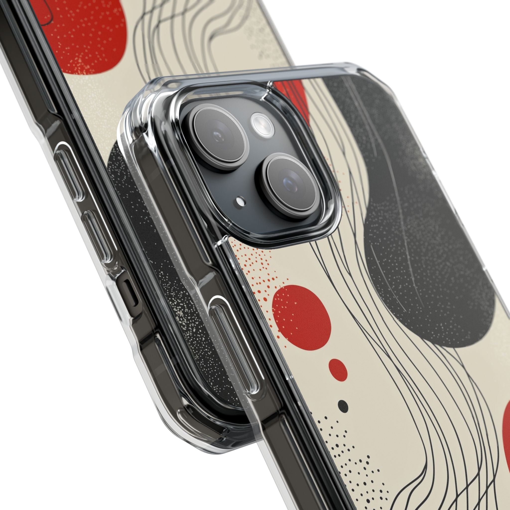 Waves Embrace Flora iPhone Case - Impact
