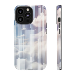 Cloudscape Gradient: Computing Elegance - Protective Phone Case