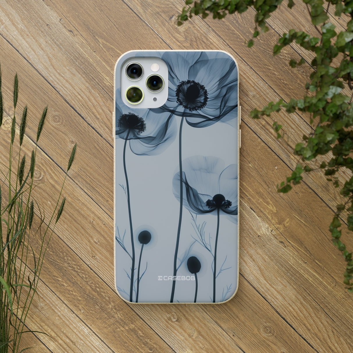 Tranquil Poppy Bloom | Biodegradable Phone Case