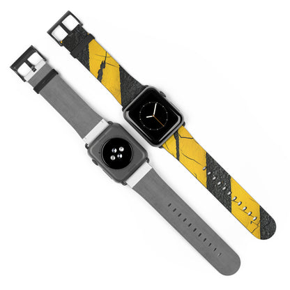 Yellow Stripes Distress - Watch Band
gult striber distress - urrem
