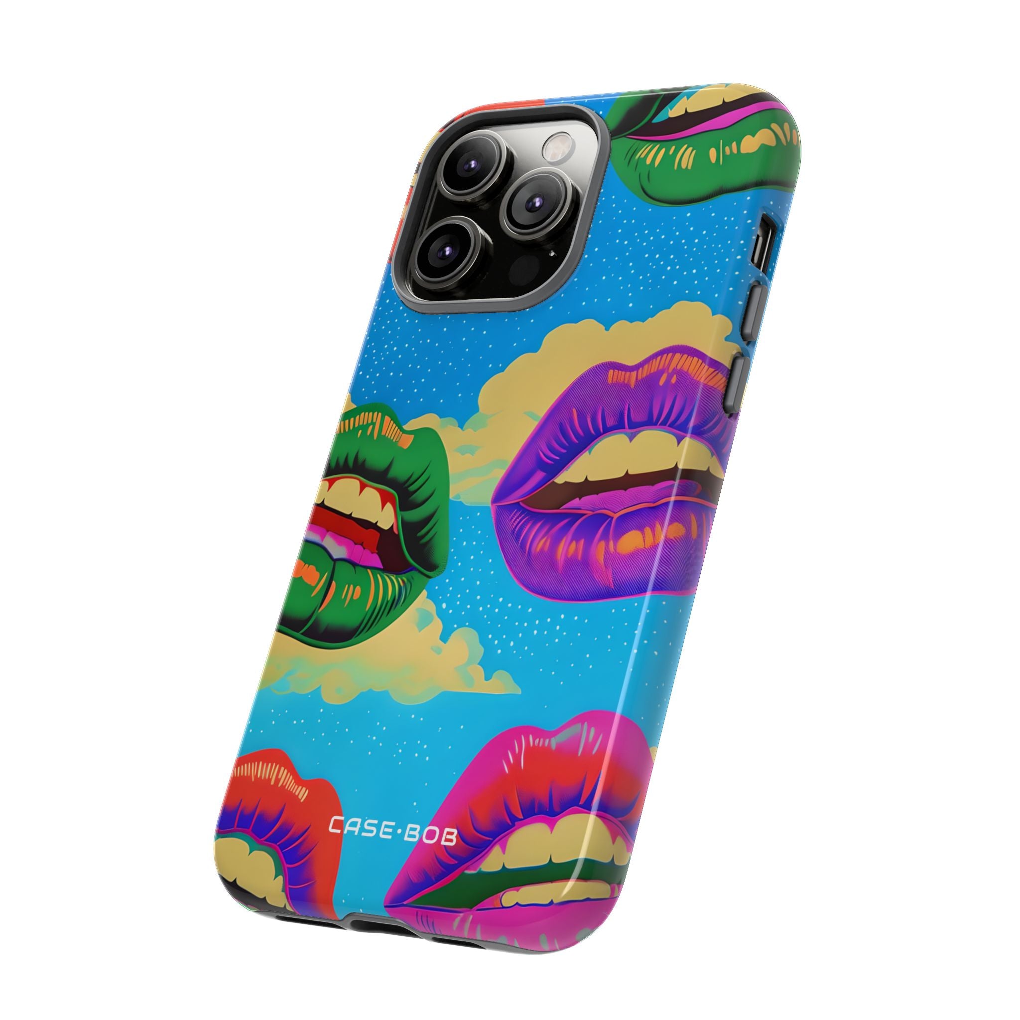 Colorful Lipscape iPhone 14 Pro Max Case - Tough