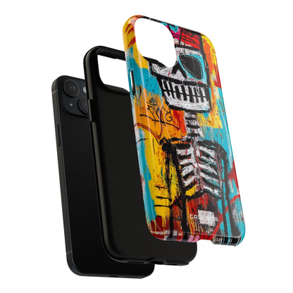 Skeleton Riot iPhone 15 Plus Case - Tough+