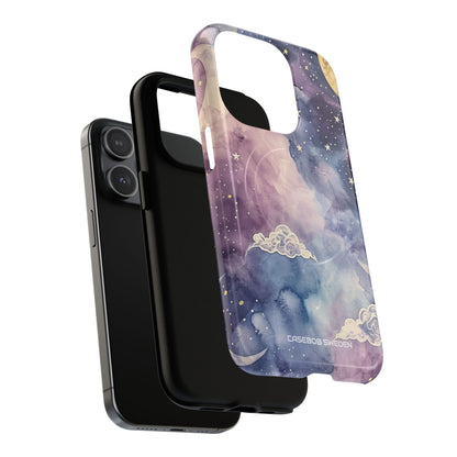 Dreamy Celestial Night - Tough + MagSafe® iPhone 15 Phone Case