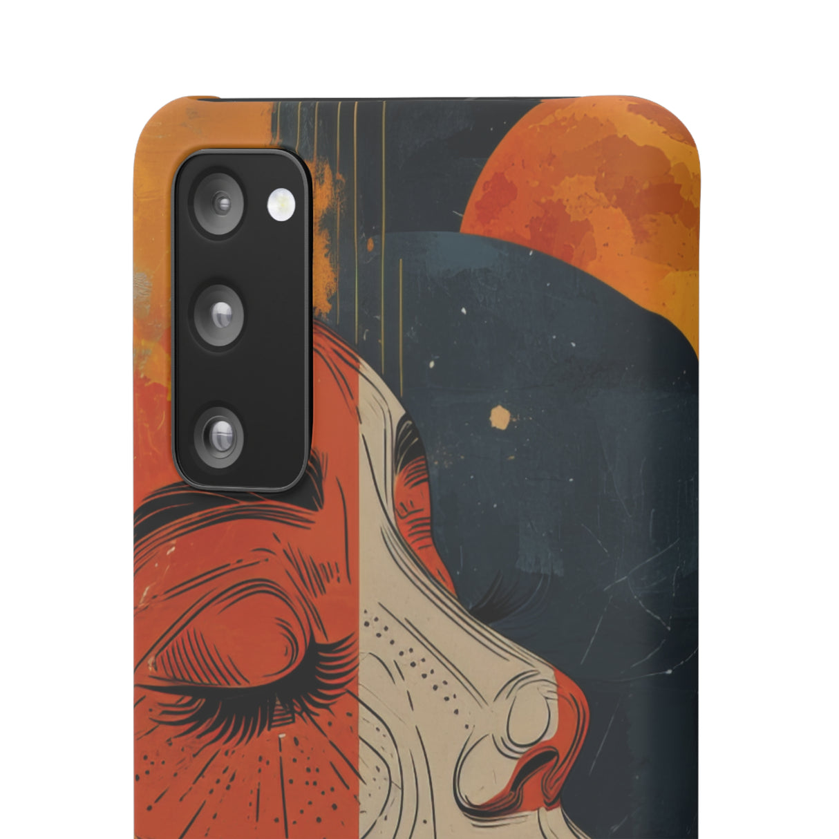 Celestial Duality | Slim Phone Case for Samsung