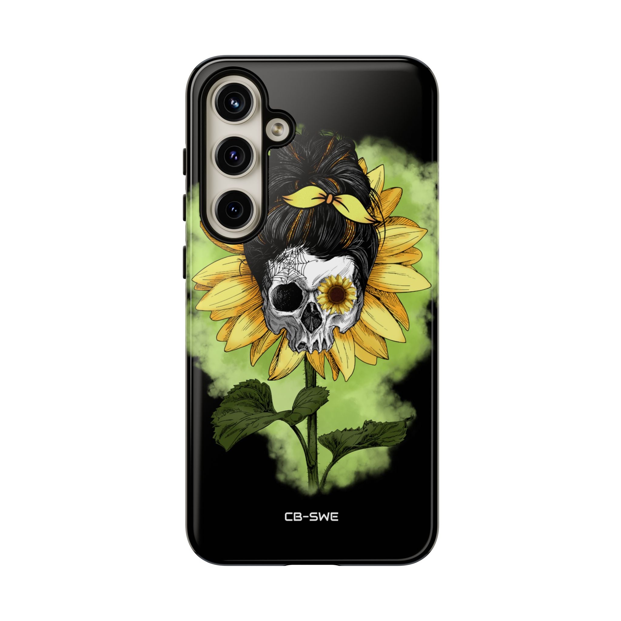 Sunflower Skull Fusion - Samsung Case