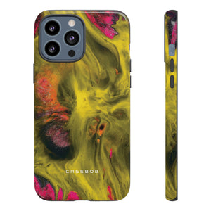 Yellow Ink Art - Protective Phone Case