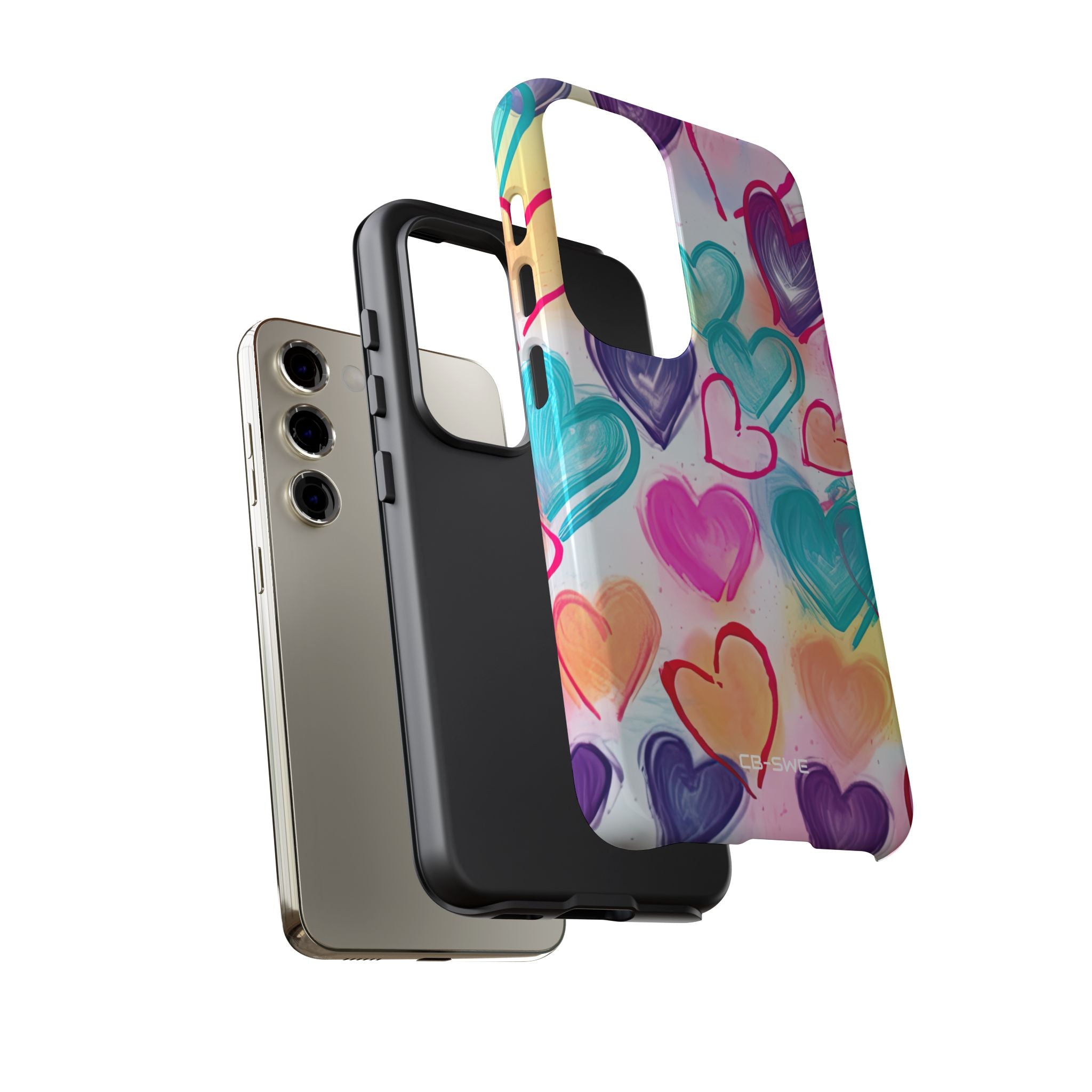 Hearts Dance Playfully - Samsung Case