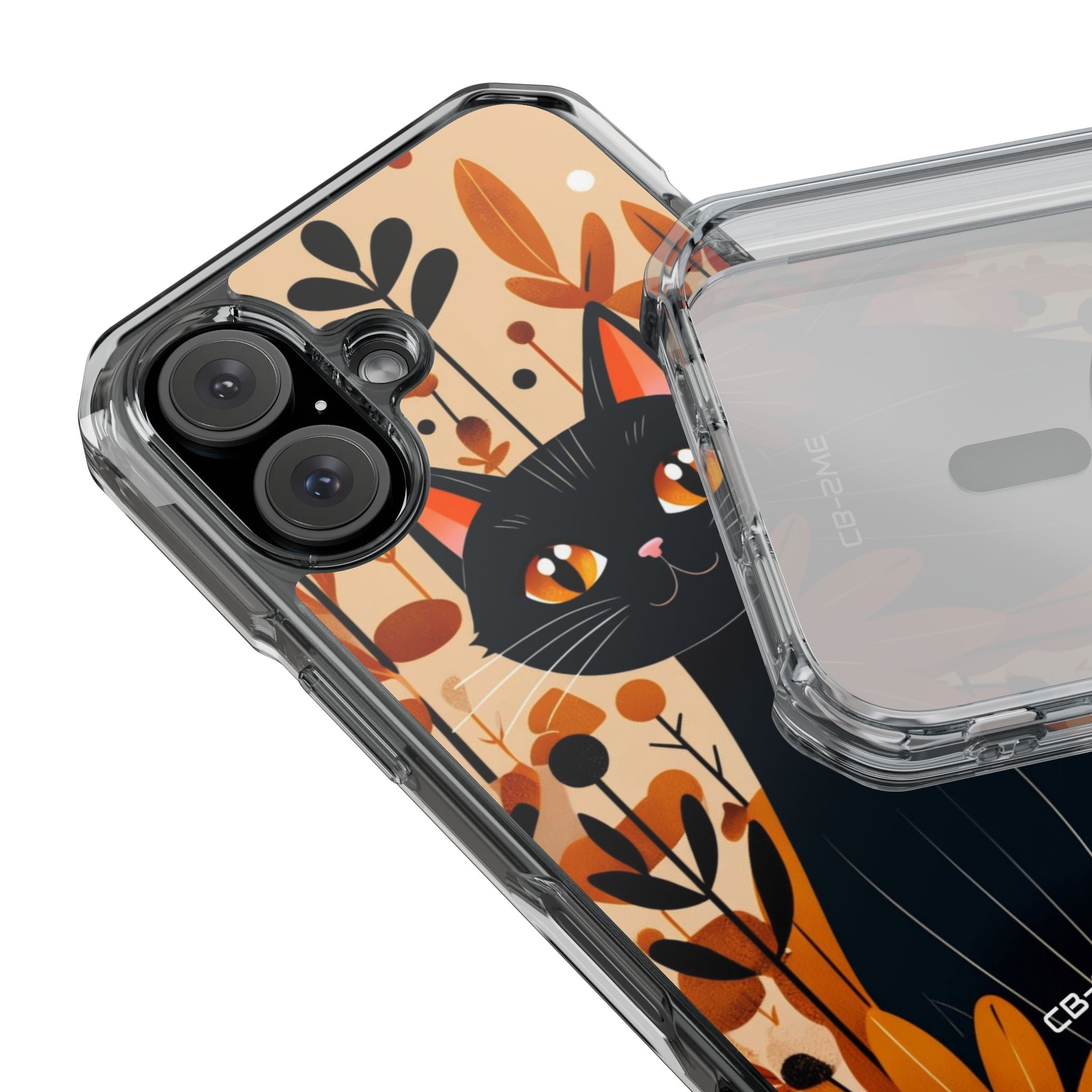 Autumnal Cat Whimsy iPhone Case - Impact