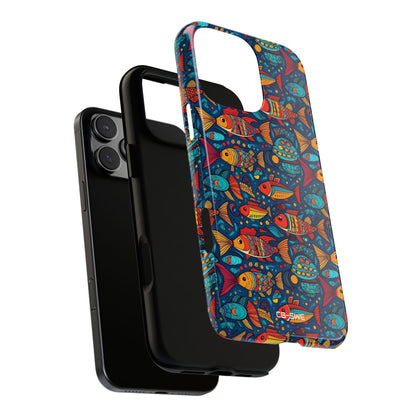 Fish Dance Joyfully - iPhone Case