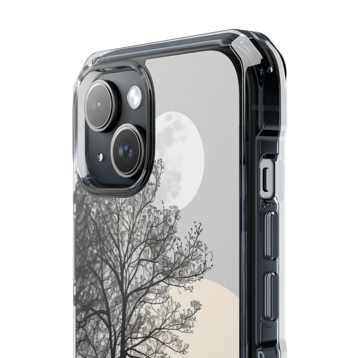 Moonlit Elegance - Phone Case for iPhone (Clear Impact - Magnetic)