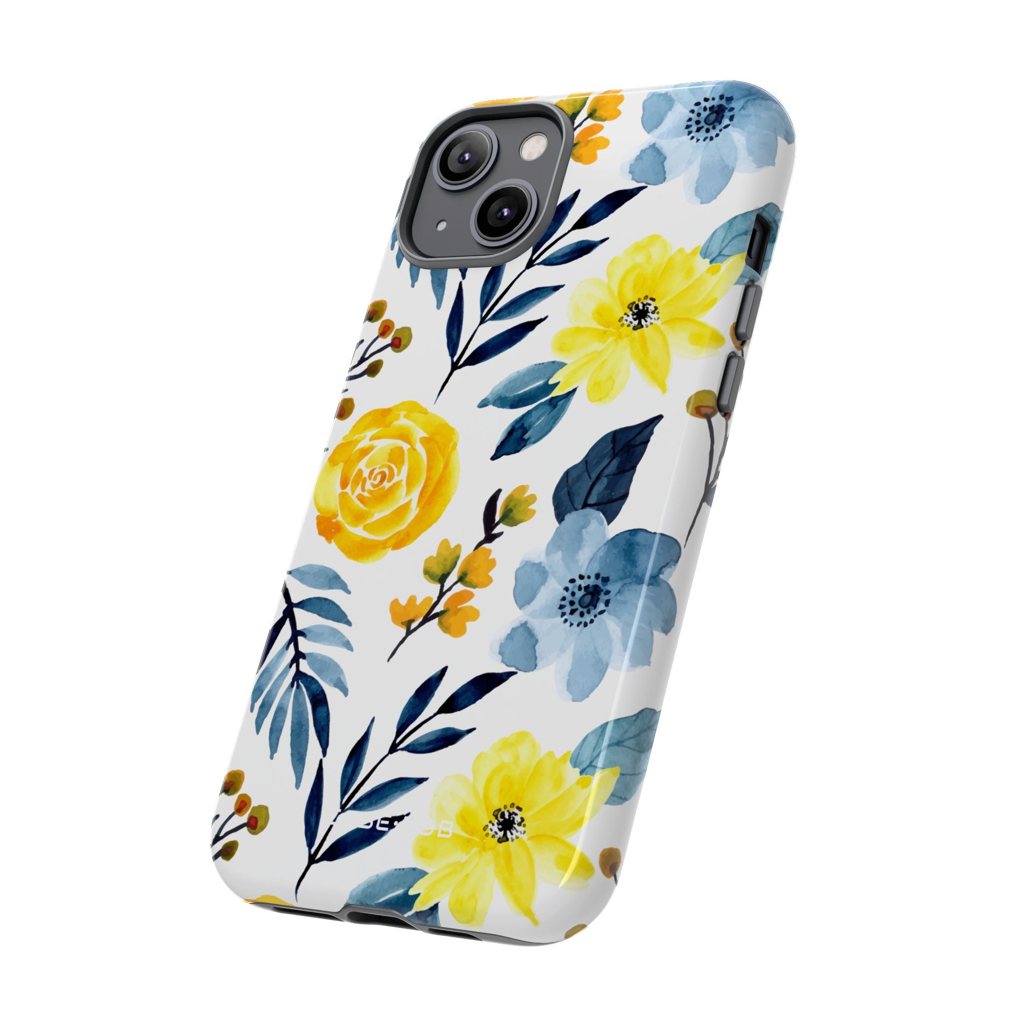 Golden Bloom iPhone 14 Plus Case - Tough