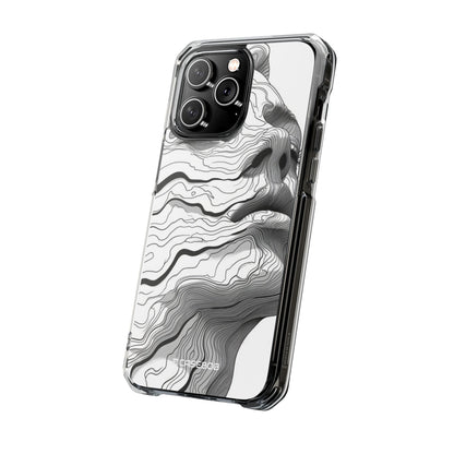 Topographic Serenity - Phone Case for iPhone