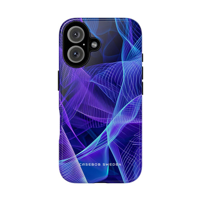 Gradient Flowscape iPhone 16 - Tough Phone Case