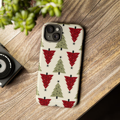 Christmas Trees Sparkle - iPhone Case