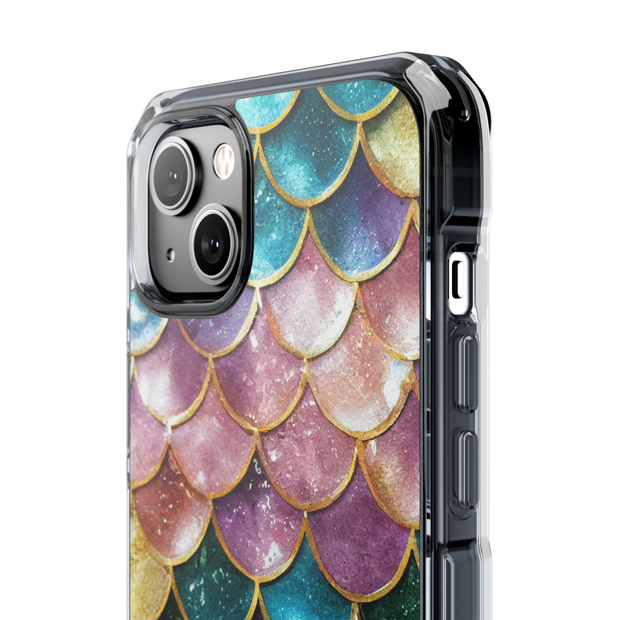 Mermaid Scale Radiance iPhone Case - Impact