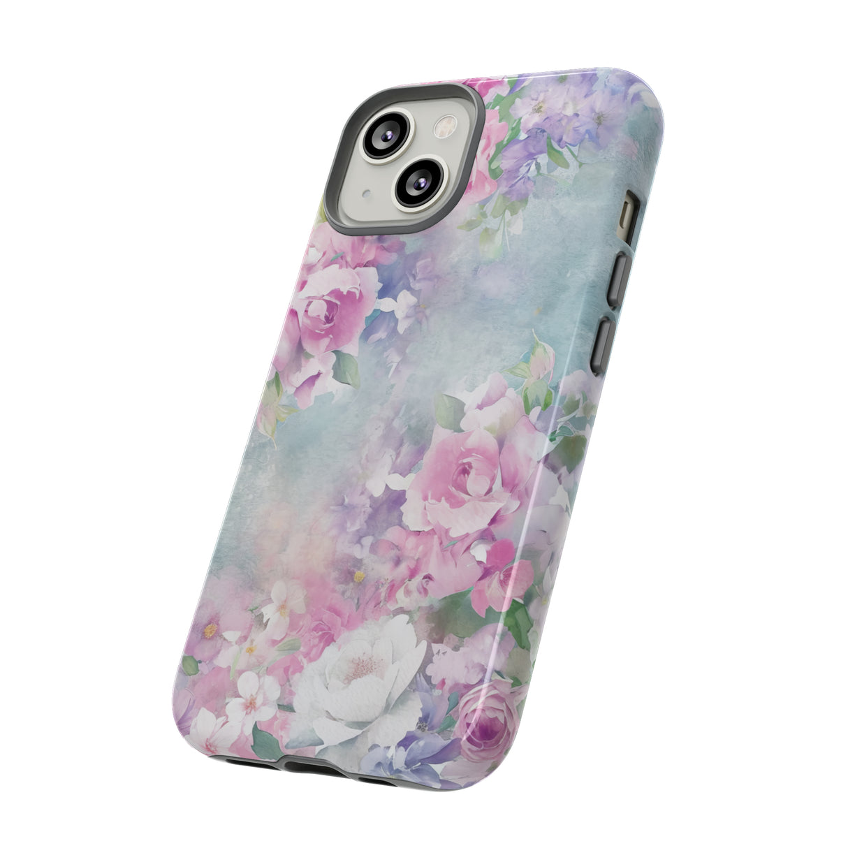 Floral Pastel Whisper - Schutzhülle fürs Handy